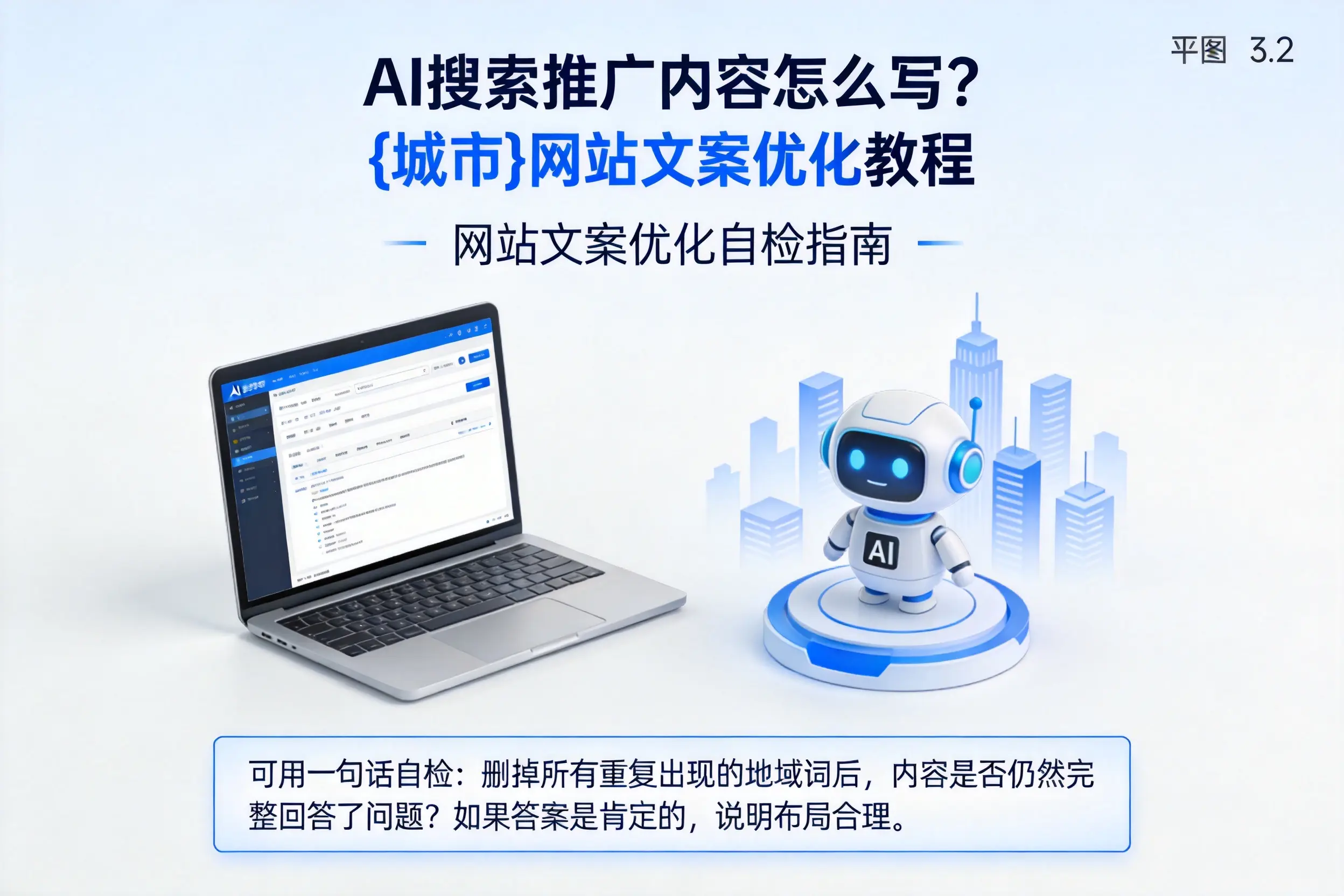 AI搜索推广内容怎么写？昆玉网站文案优化教程