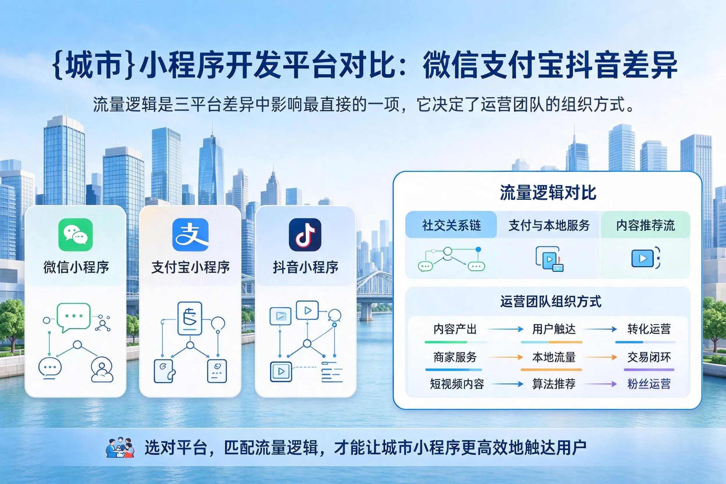 昆玉小程序开发平台对比:微信支付宝抖音差异